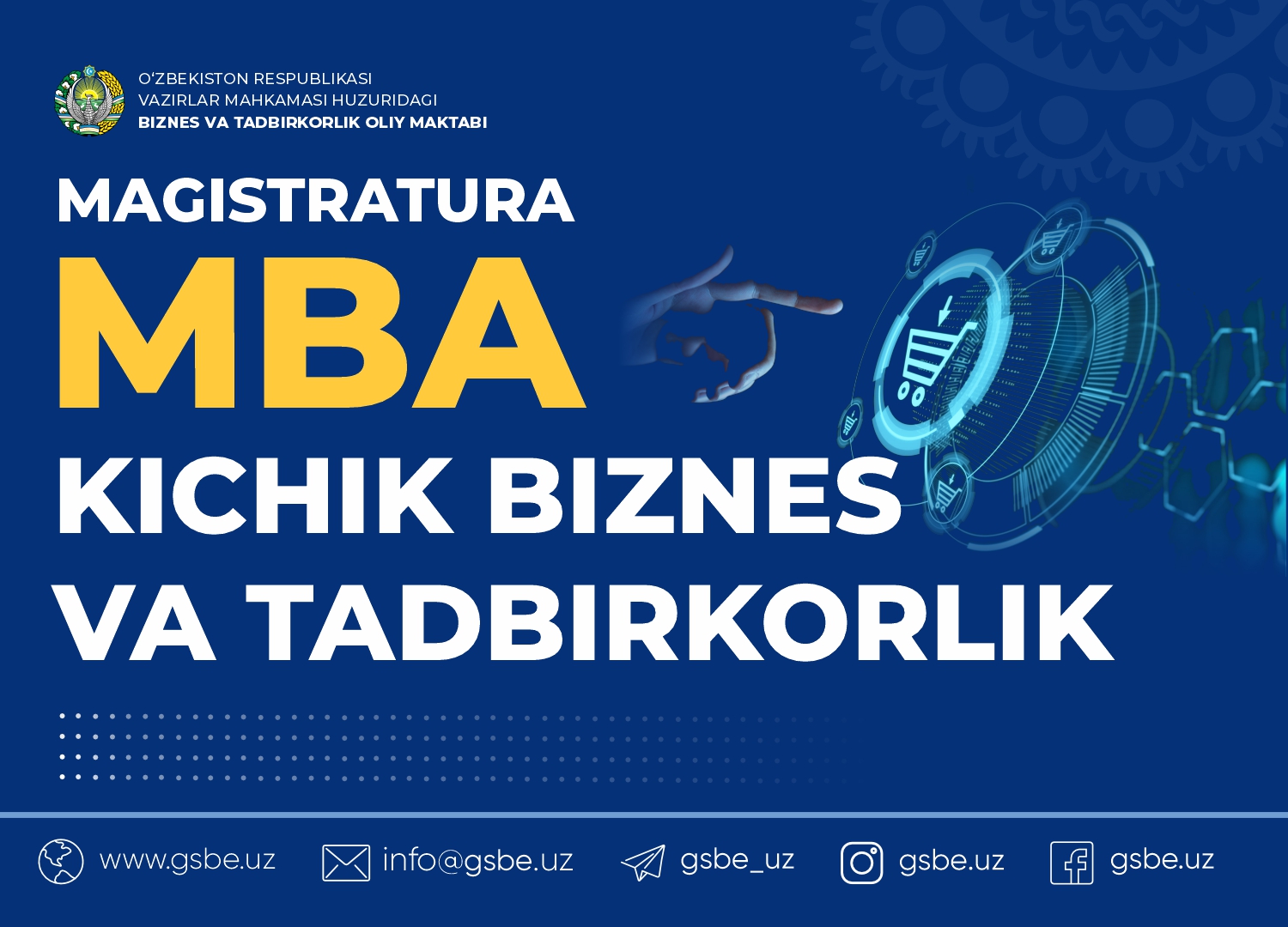 MBA Kichik biznes va tadbirkorlik