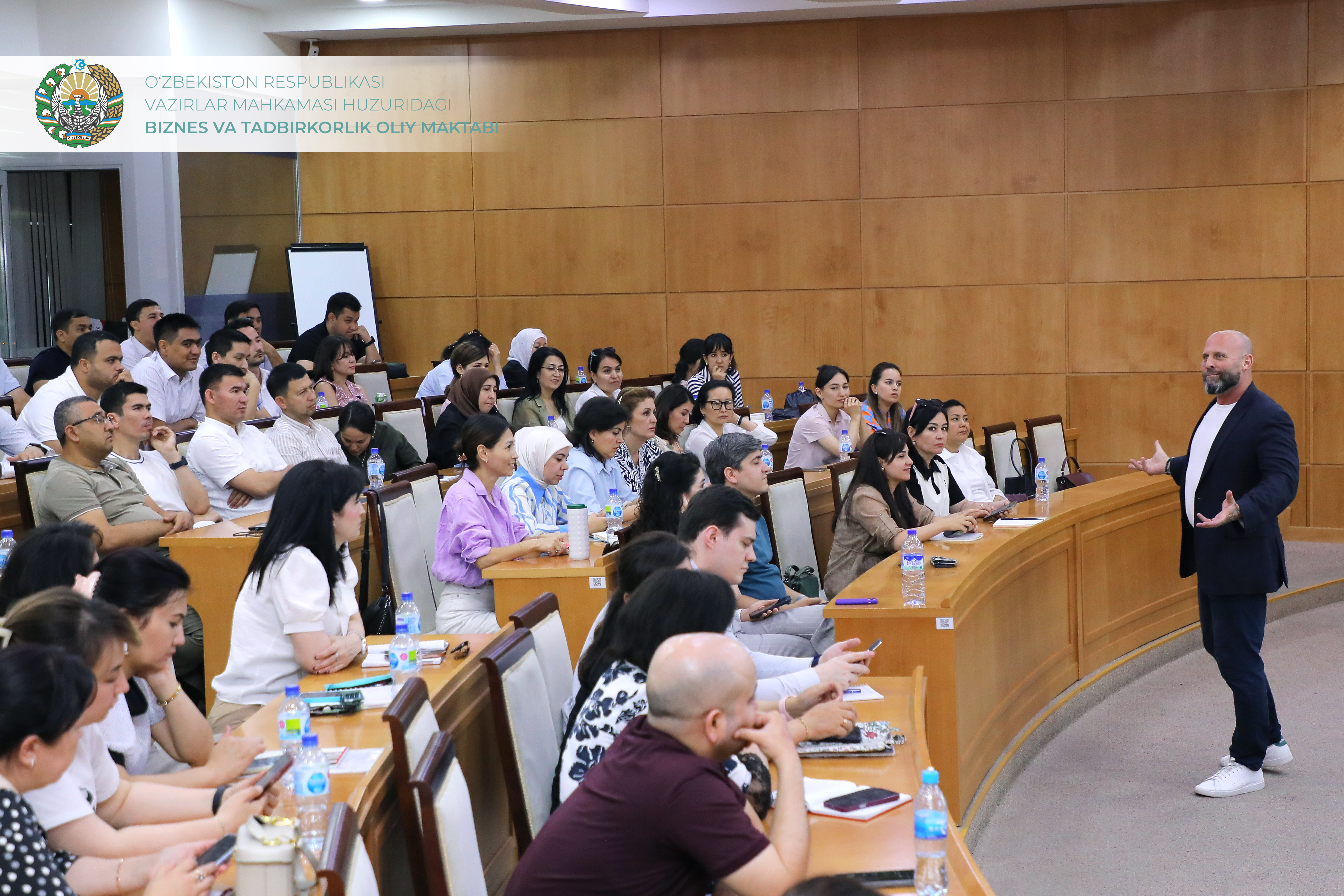 Master Class on Business Communication in English held at the Graduate School of Business and Entrepreneurship