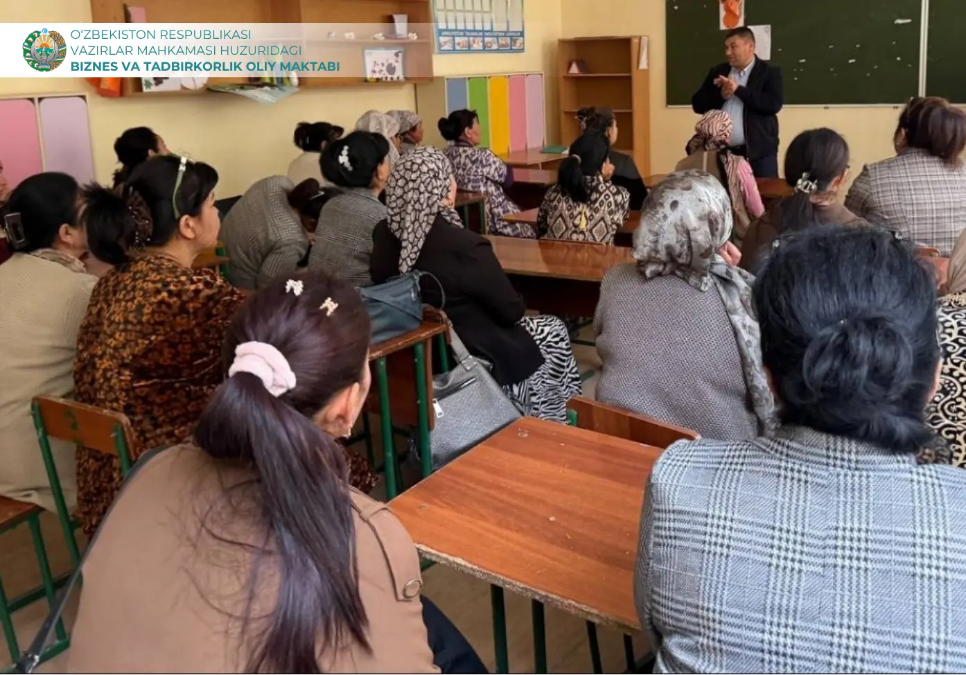 Paxtachi tumanida xotin-qizlar uchun o‘quv mashg‘ulotlari tashkil etildi