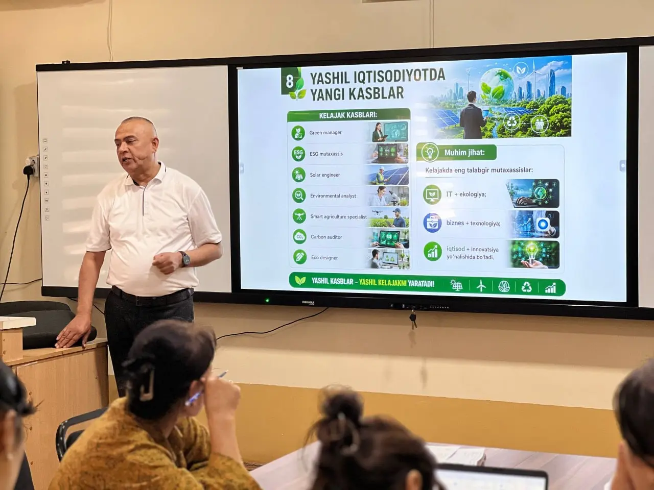 “Yashil iqtisodiyot” mavzusida davra suhbati o‘tkazildi