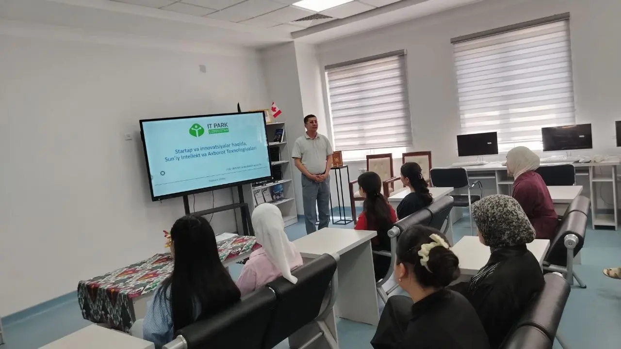 Namangan viloyatida “Startap asoslari” kursi doirasidagi seminar