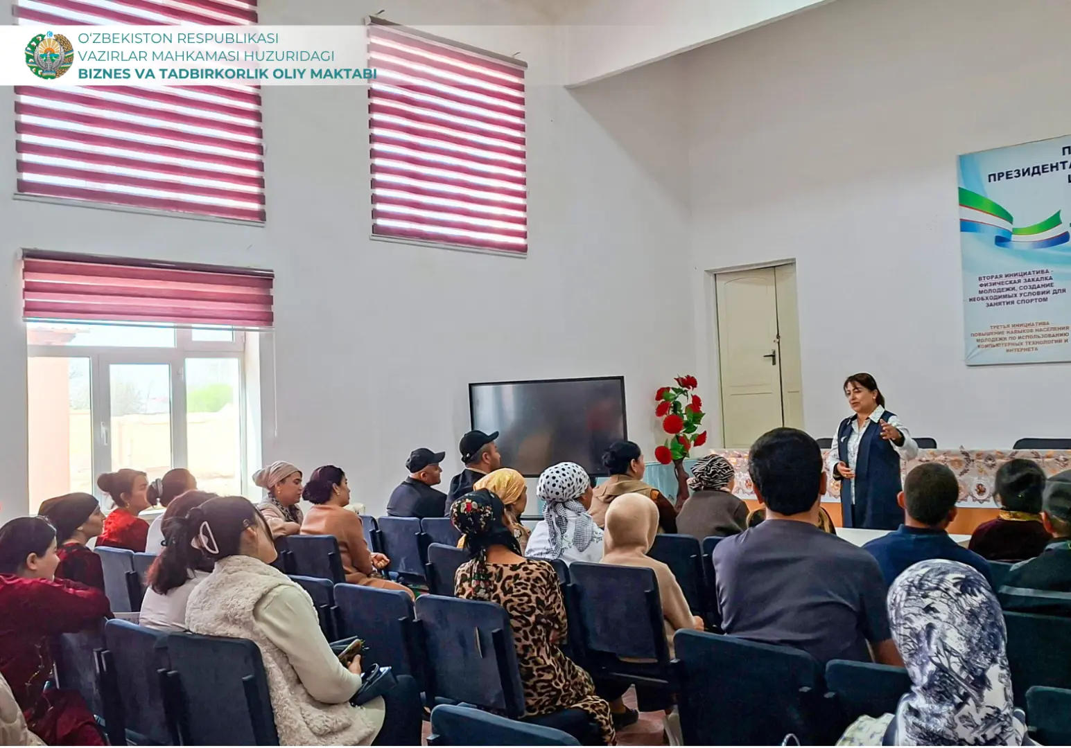Kichik biznes va oilaviy tadbirkorlik bo‘yicha o‘quv seminar