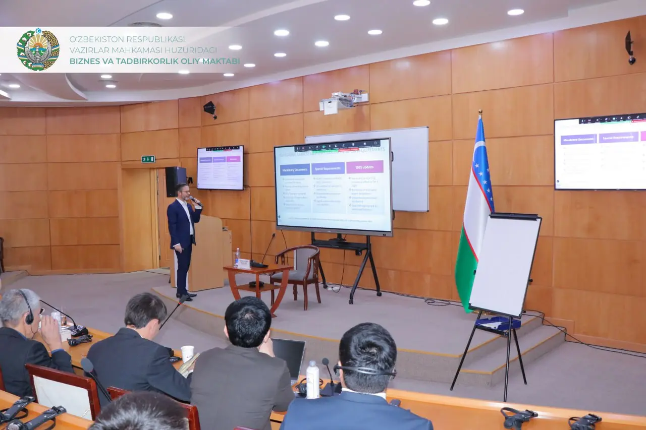 Biznes va tadbirkorlik oliy maktabida O‘zbekistonda elektron tijorat sohasini rivojlantirish bo‘yicha seminar yakunlandi