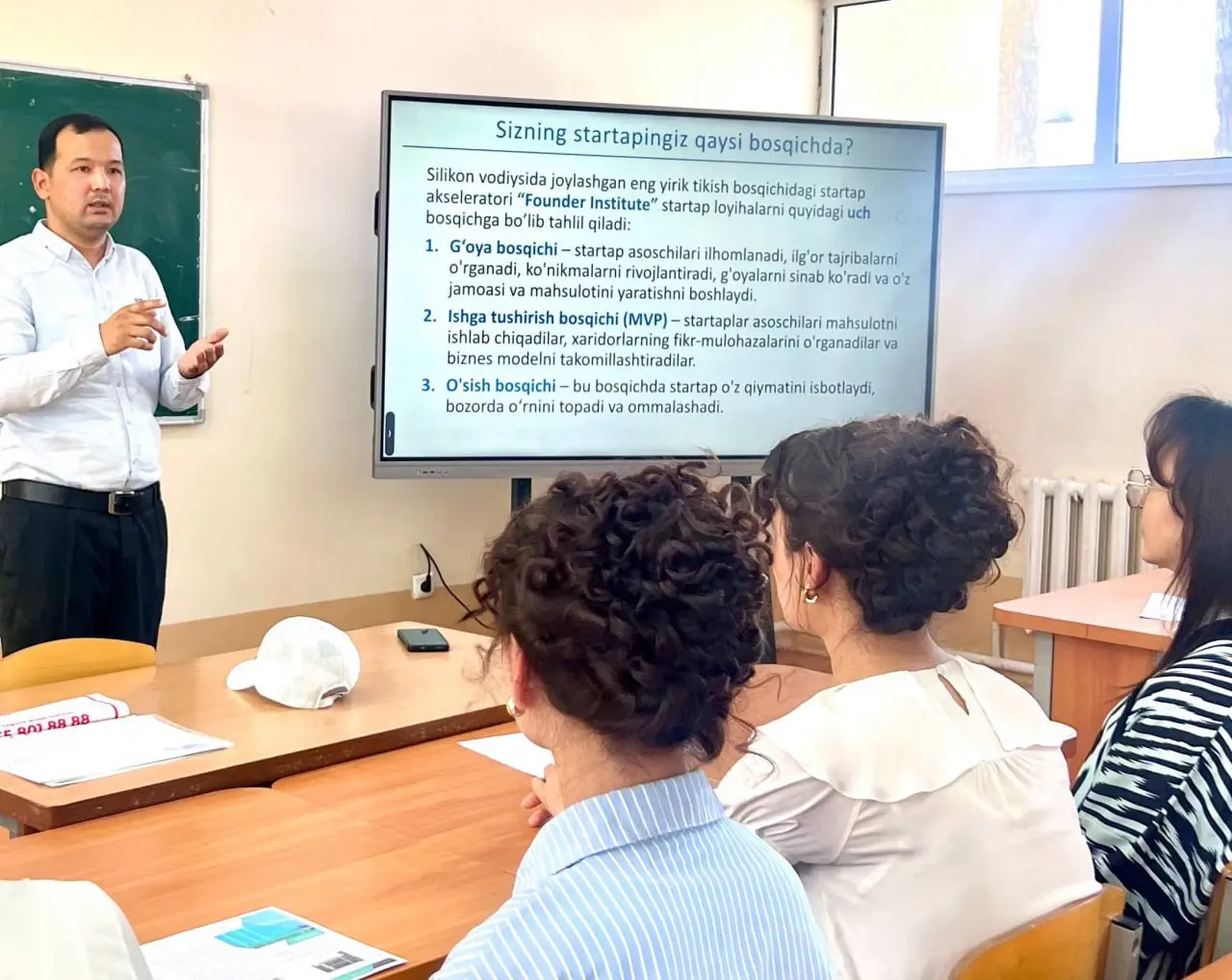 Termiz shahrida “Startap asoslari” mavzusida davra suhbati bo‘lib o‘tdi